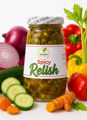 Masons Essential Spciy Relish Grenada